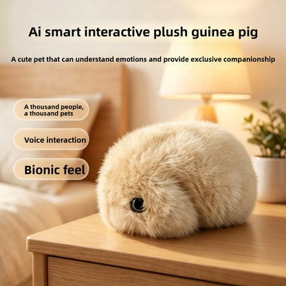 AI Guinea Pig Plush – Bionic Interactive Companion