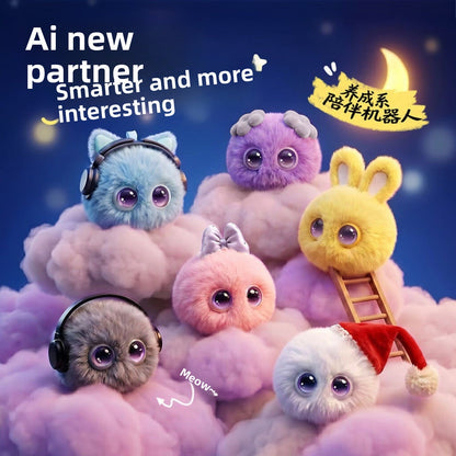 AI emotional companion robot plush toy electronic cute pet AI intelligent playmate healing children's June 1 gift