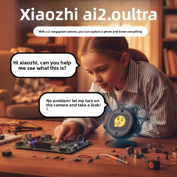 AI voice conversation robot camera online song ordering desktop ornament children's gift Add knowledge base