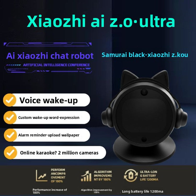 AI voice conversation robot camera online song ordering desktop ornament children's gift Add knowledge base