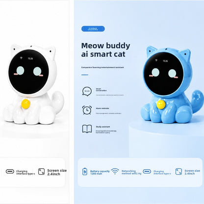 EchoEar AI Cat Robot - Smart Chat & Alarm