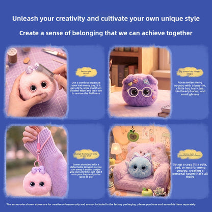 AI Companion Plush Set – Interactive Emotional Pets