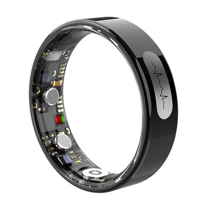 Smart ring health monitoring features - heart rate, blood oxygen, body temperature