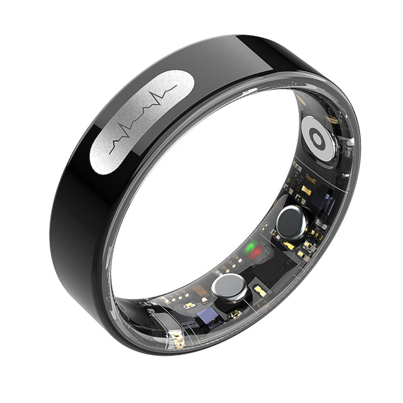 Ultra-lightweight smart ring on finger - comfortable all-day wear