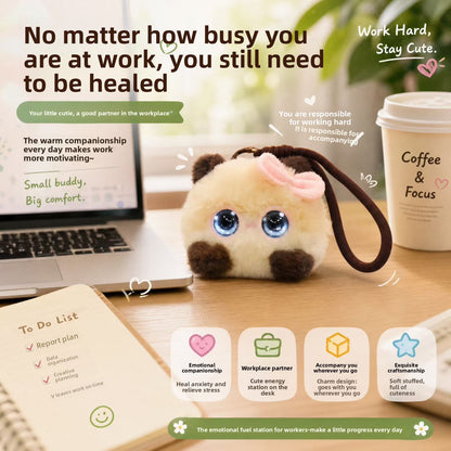 Cross-border AI Duoduo Meow smart plush smart doll toy accompanying conversation early education voice interaction pendant gift