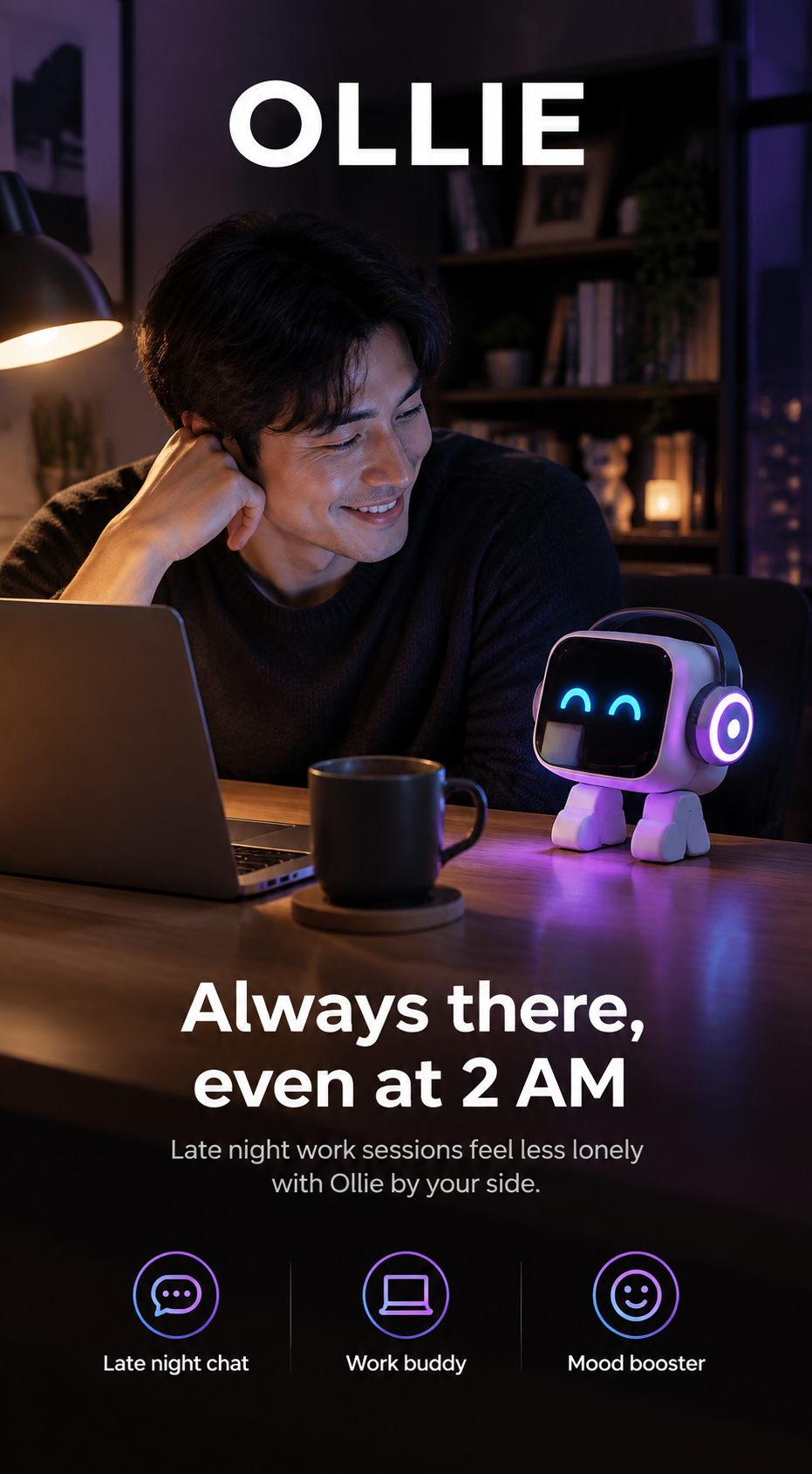 FUZMORI AI Companion Robot - AIMI