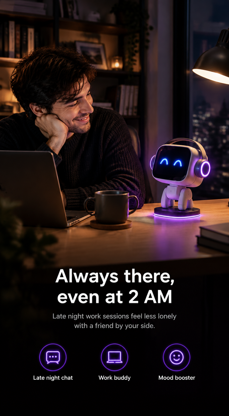 FUZMORI AI Companion Robot - AIMI