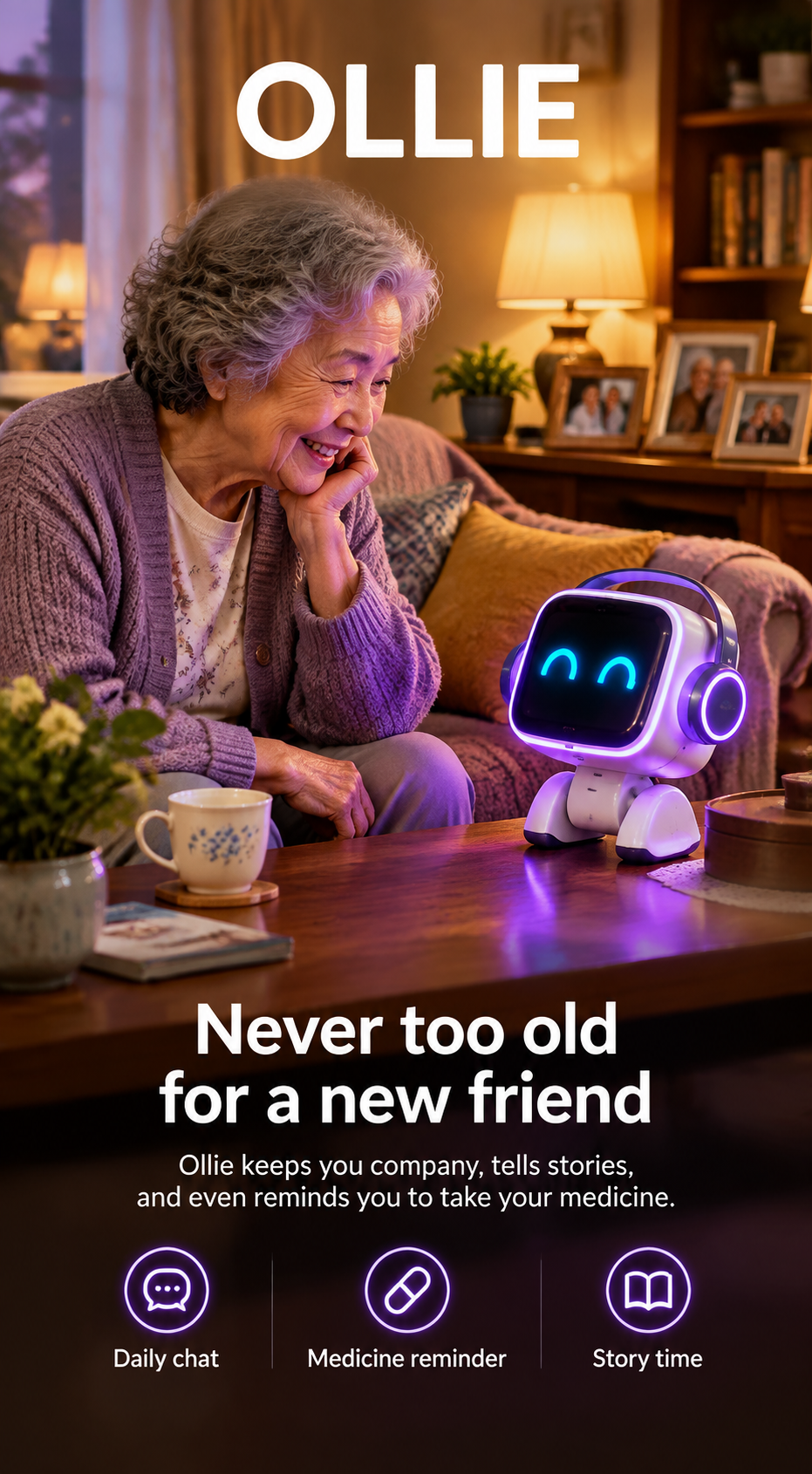 FUZMORI AI Companion Robot - AIMI