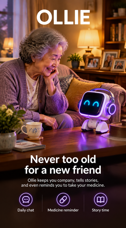 FUZMORI AI Companion Robot - AIMI